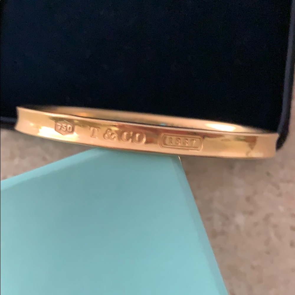 Tiffany 1837 18k gold bracelet